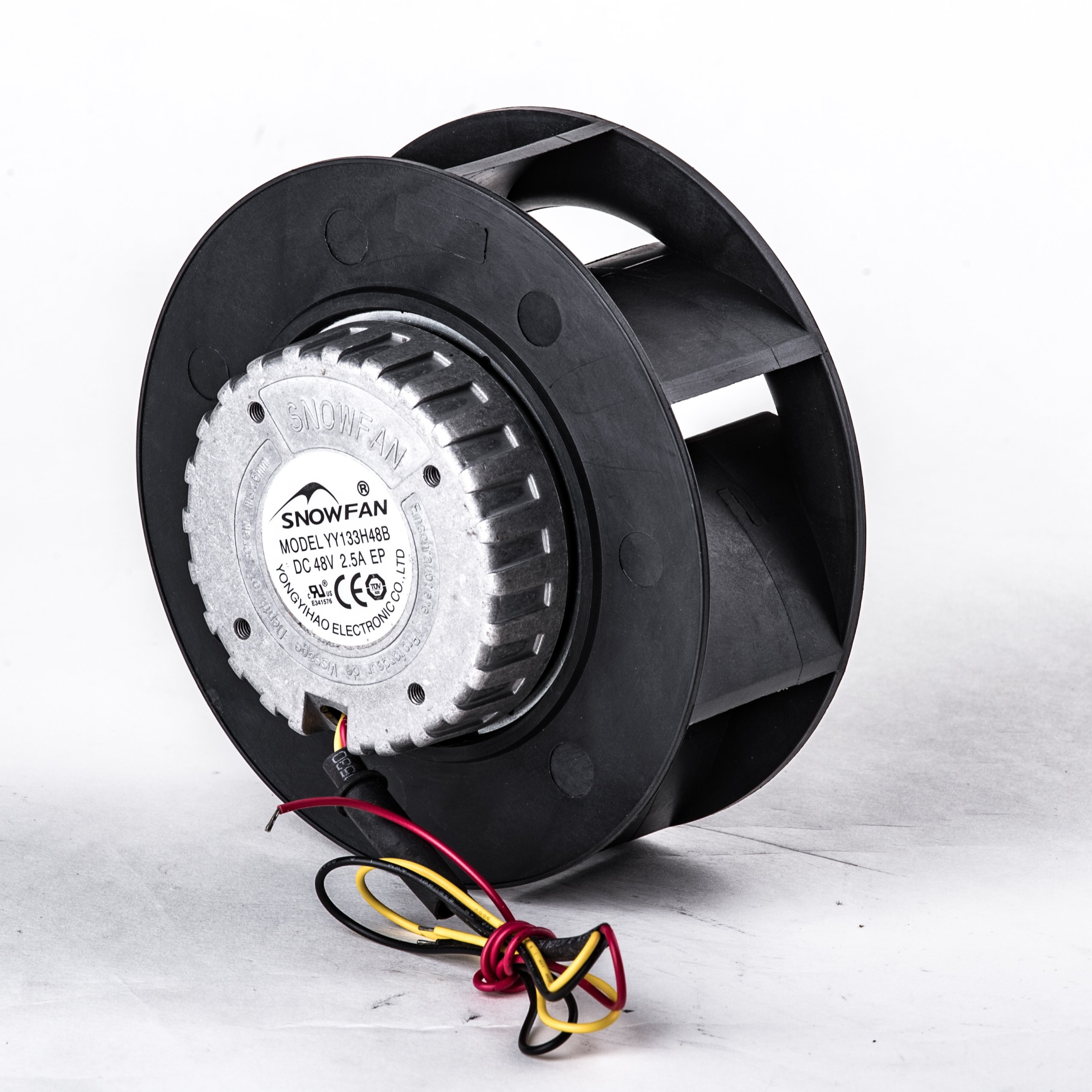 133 Mm Fan Backward Centrifugal Fan High Cfm Dc Cooling Fan